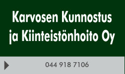 Karvosen Kunnostus ja Kiinteistönhoito Oy logo